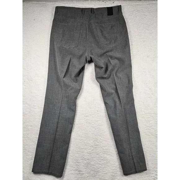 Alberto Ceramica Stone Golf Pants Mens 36x34 Gray Modern Fit Stretch Performance
